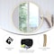 Flash Furniture 27.5in Round Gold Metal Framed Accent Wall Mirror HMHD-9M3000GD-GLD-GG - alternate 7